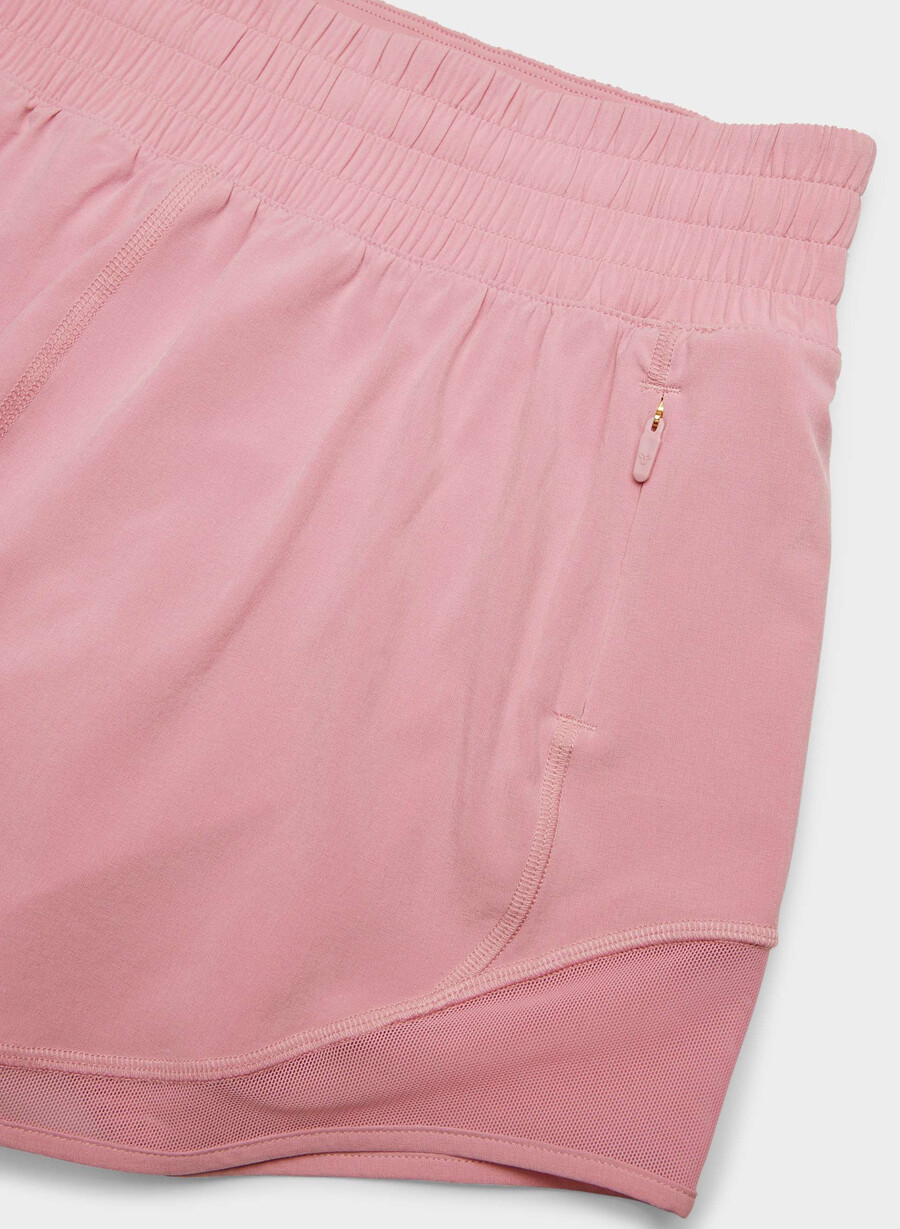 movetech legacy högmidja 65 cm shorts grÖn rosa