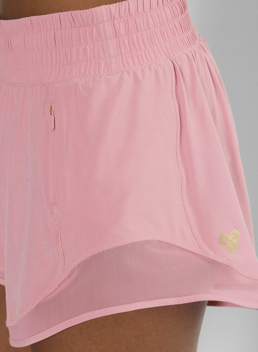 movetech legacy högmidja 65 cm shorts grÖn rosa