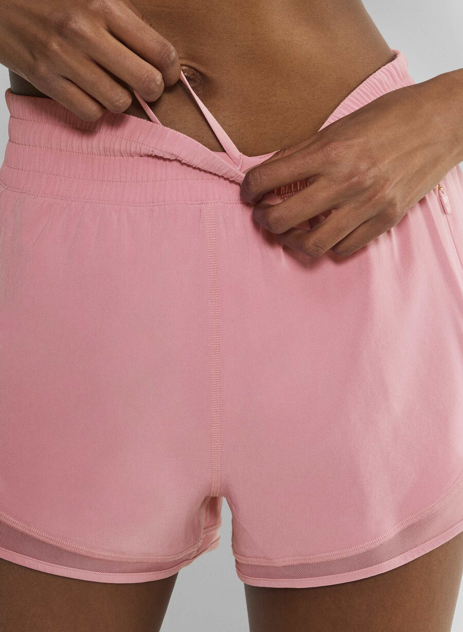 movetech legacy högmidja 65 cm shorts grÖn rosa