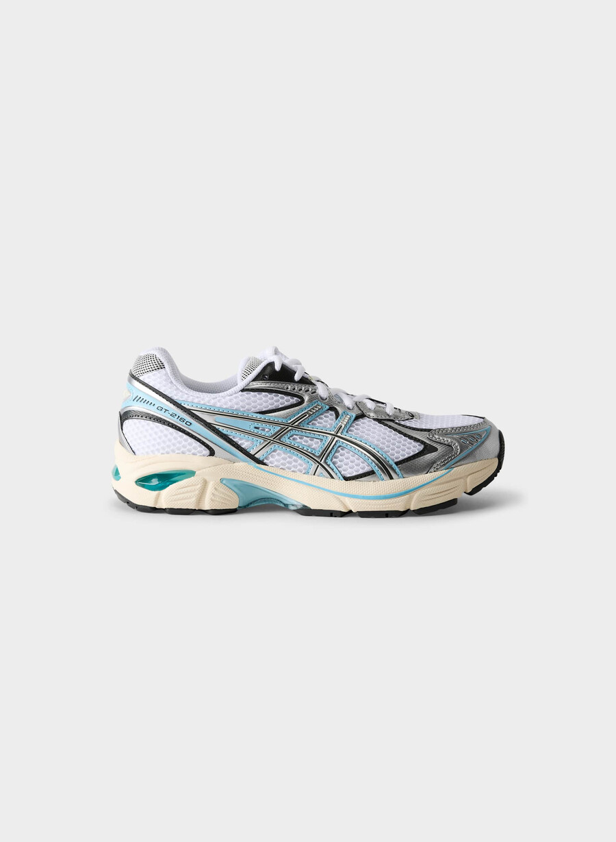asics gt-2160 vit blå ren silver