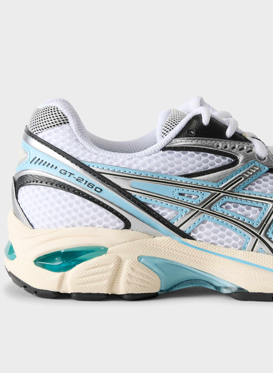 asics gt-2160 vit blå ren silver