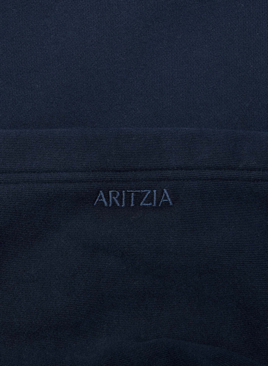 mysig fleece-huvtröja med perfekt passform admiral