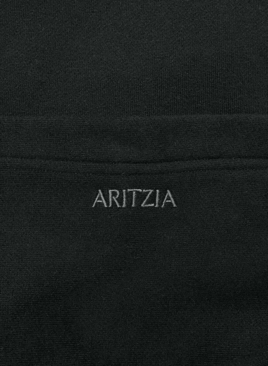 mysig fleece perfect hoodie svart