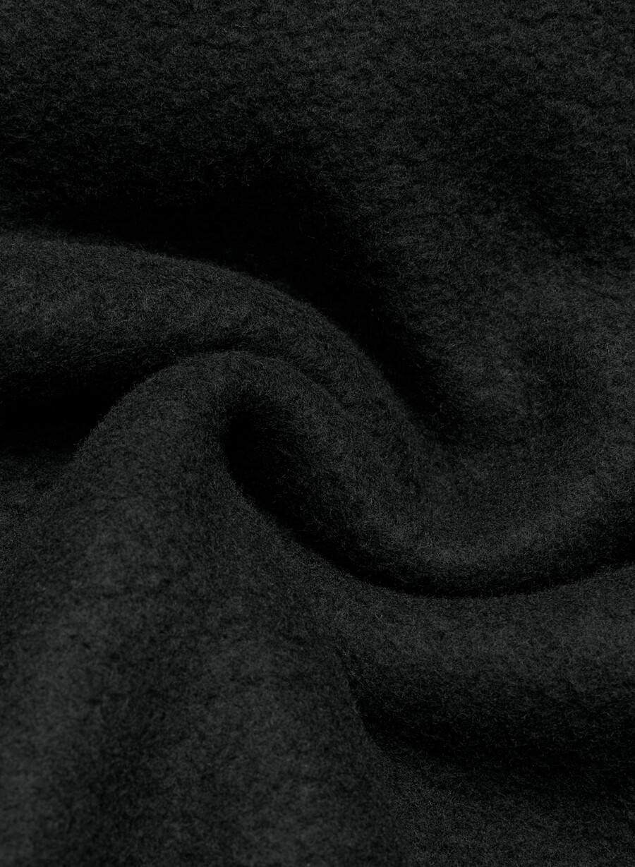 mysig fleece perfect hoodie svart