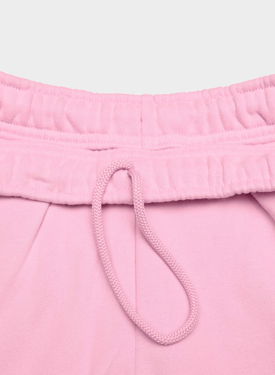 mysig fleece mega cargo mjukisbyxa morganite rosa