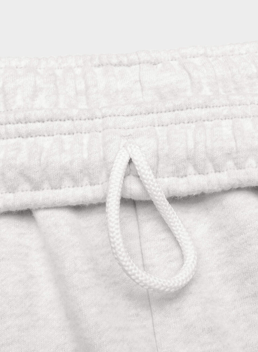 mysig fleece mega jogger heather cloud white