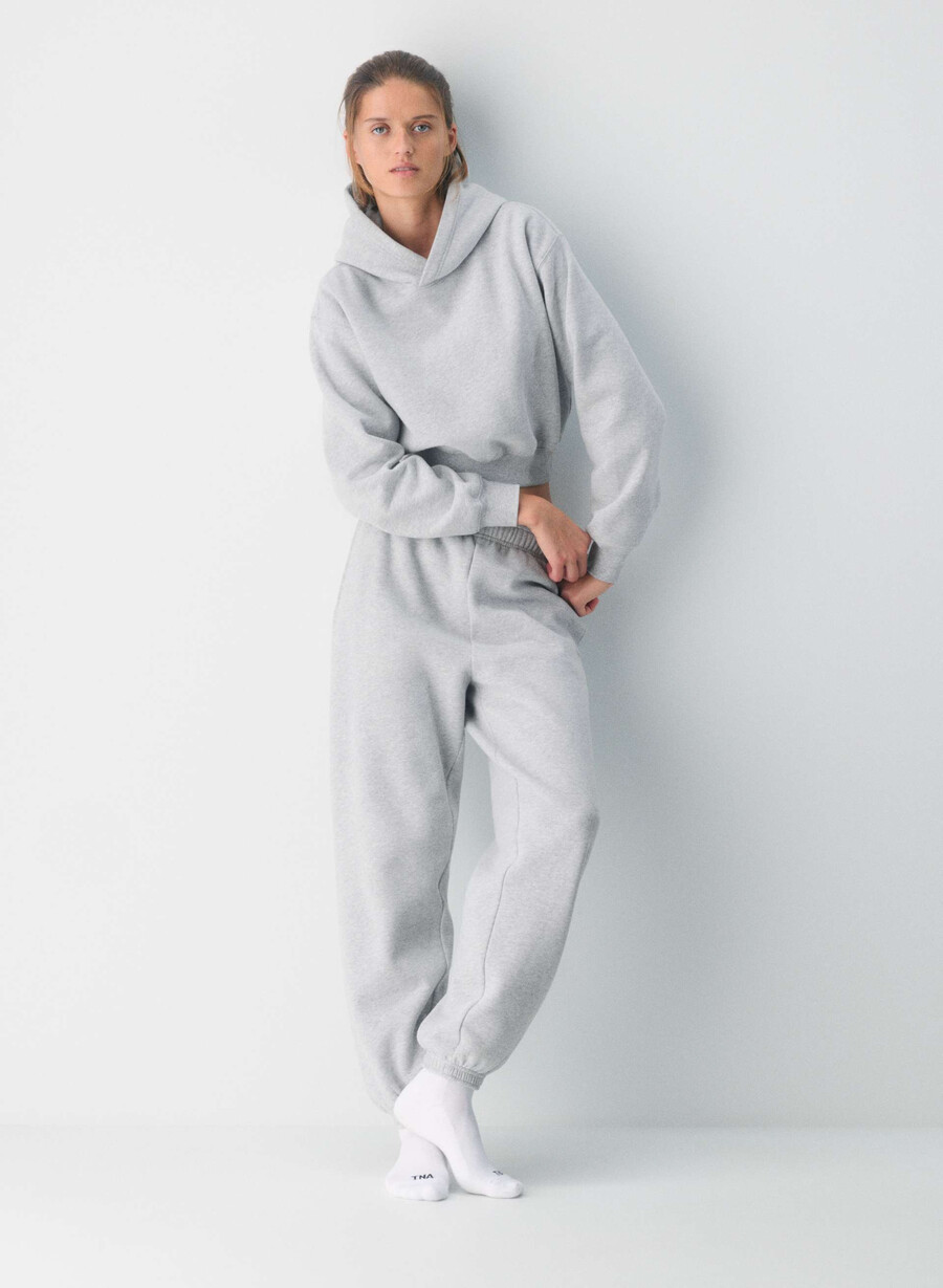 mysig sweatfleece mega jogger ljuvig krom