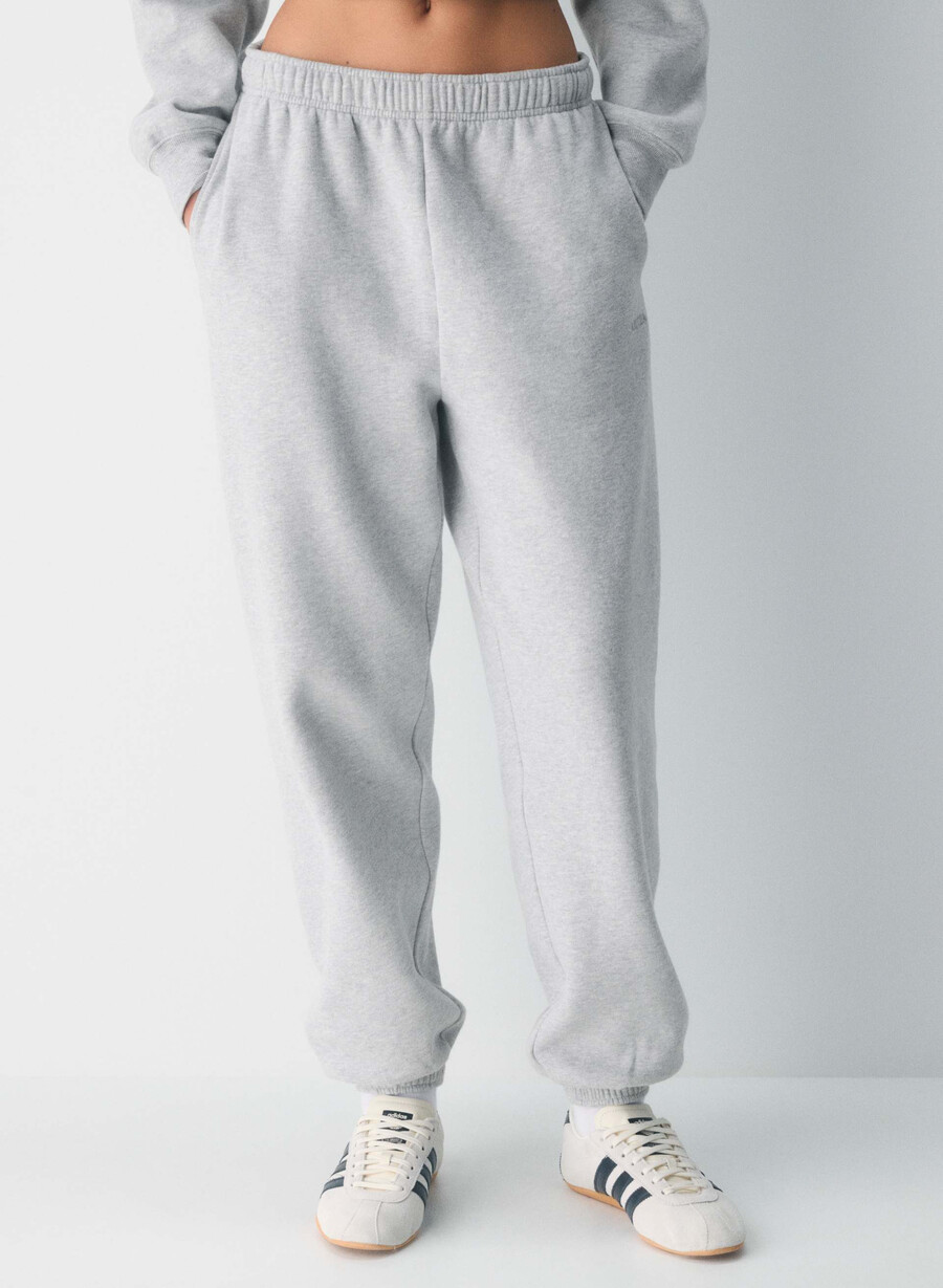 mysig sweatfleece mega jogger ljuvig krom