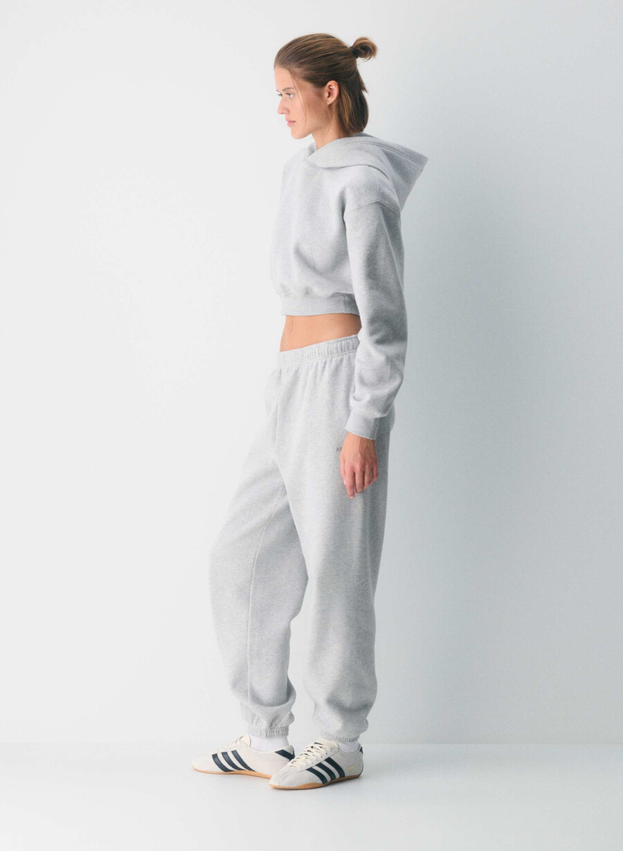 mysig sweatfleece mega jogger ljuvig krom