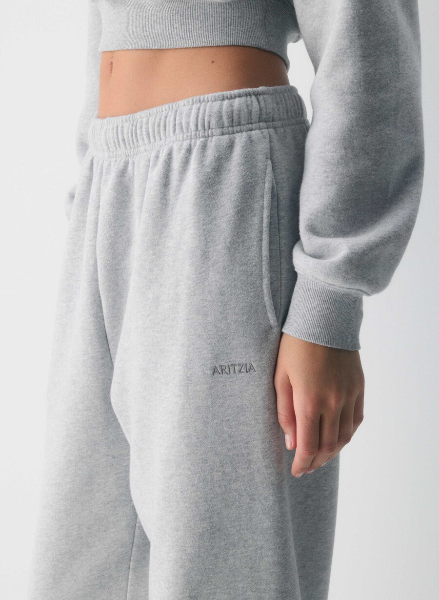 mysig sweatfleece mega jogger ljuvig krom