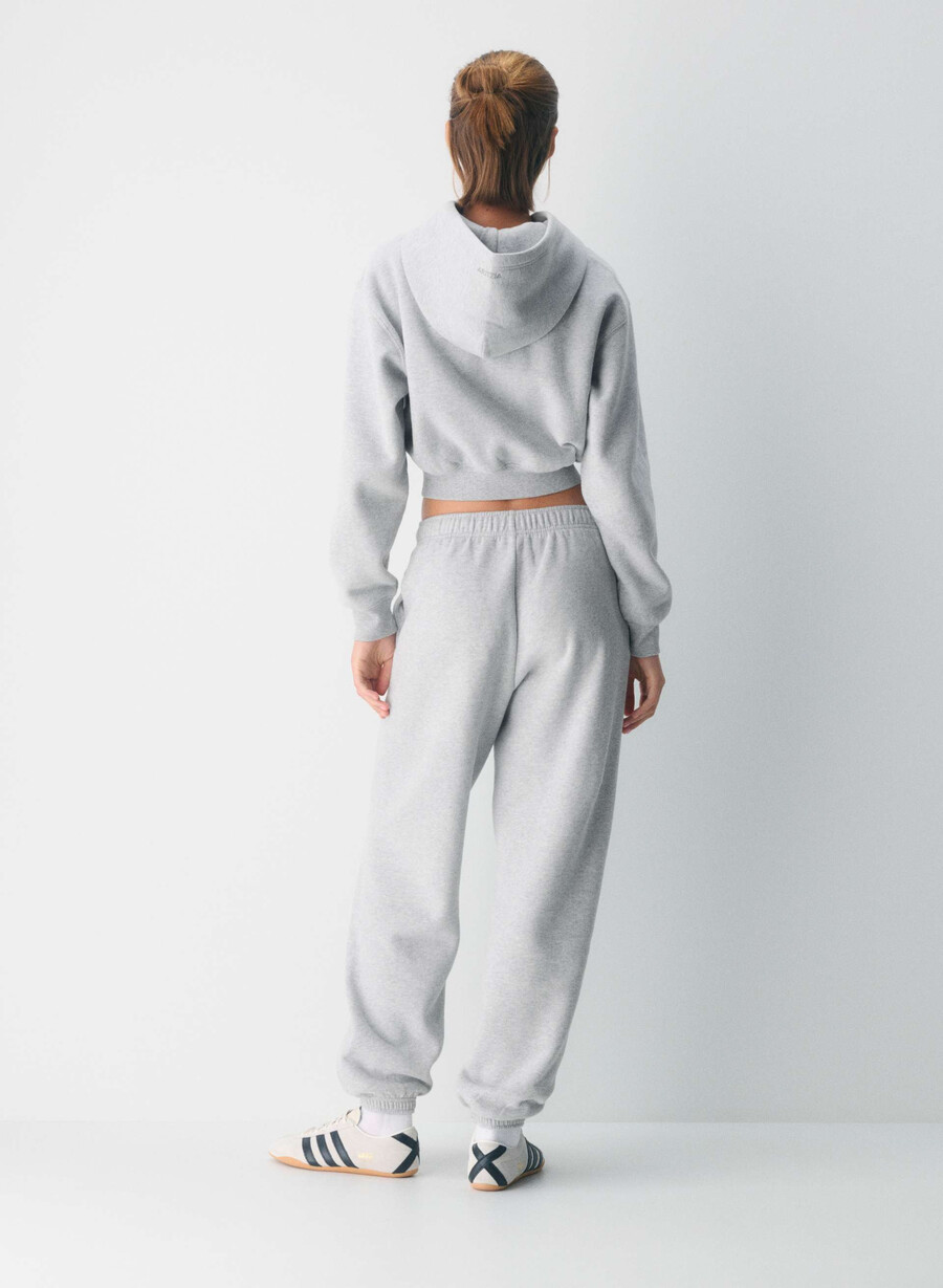 mysig sweatfleece mega jogger ljuvig krom