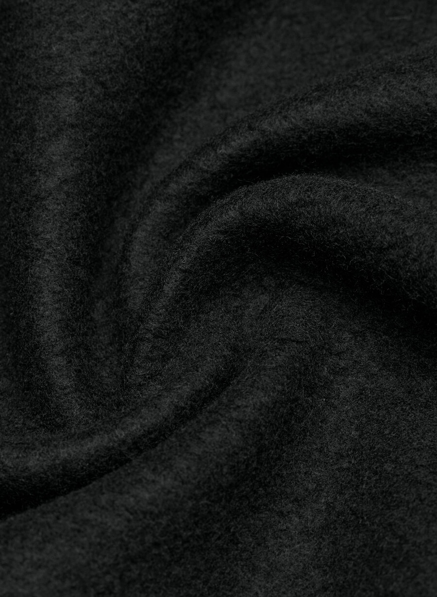mysig fleece mega raglan hoodie svart