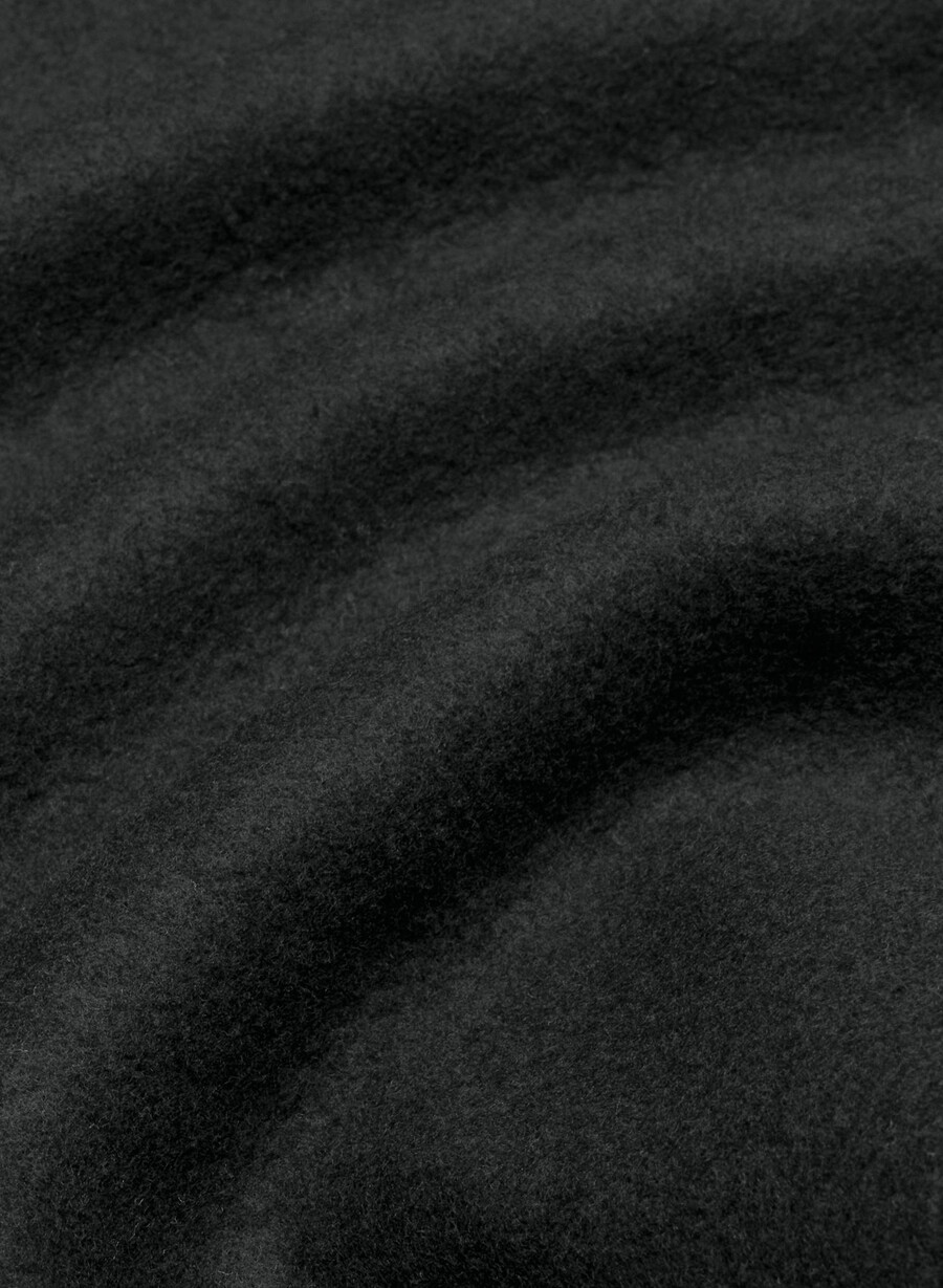 mysiga sweatfleece mega straight träningsbyxor svart