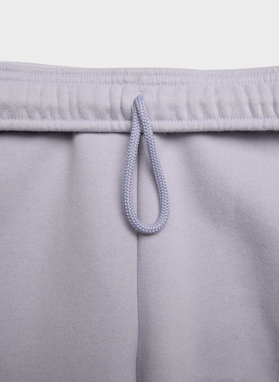 mysig sweatfleece mega straight träningsbyxa wildblommor lila