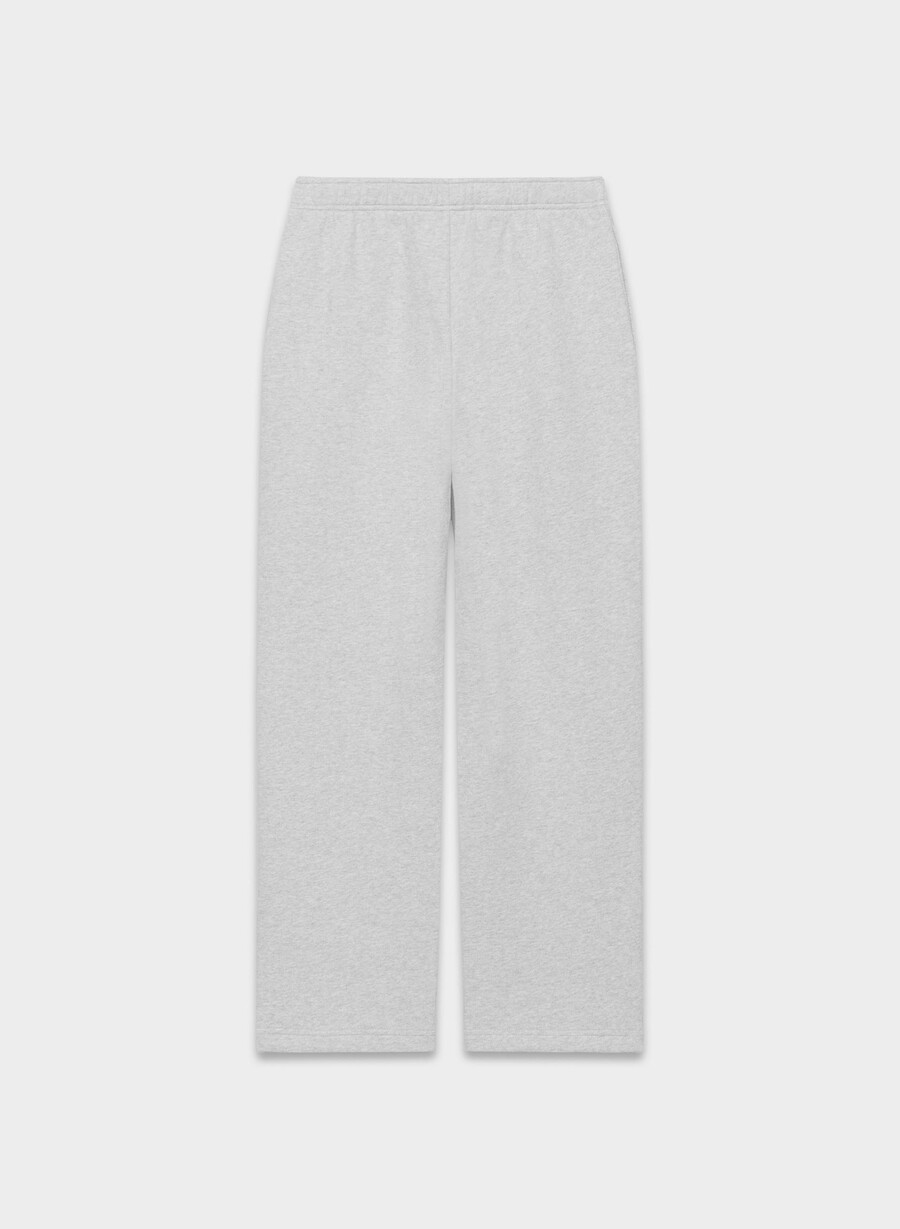 mysig sweatfleece mega straight träningsbyxa ljungkrom
