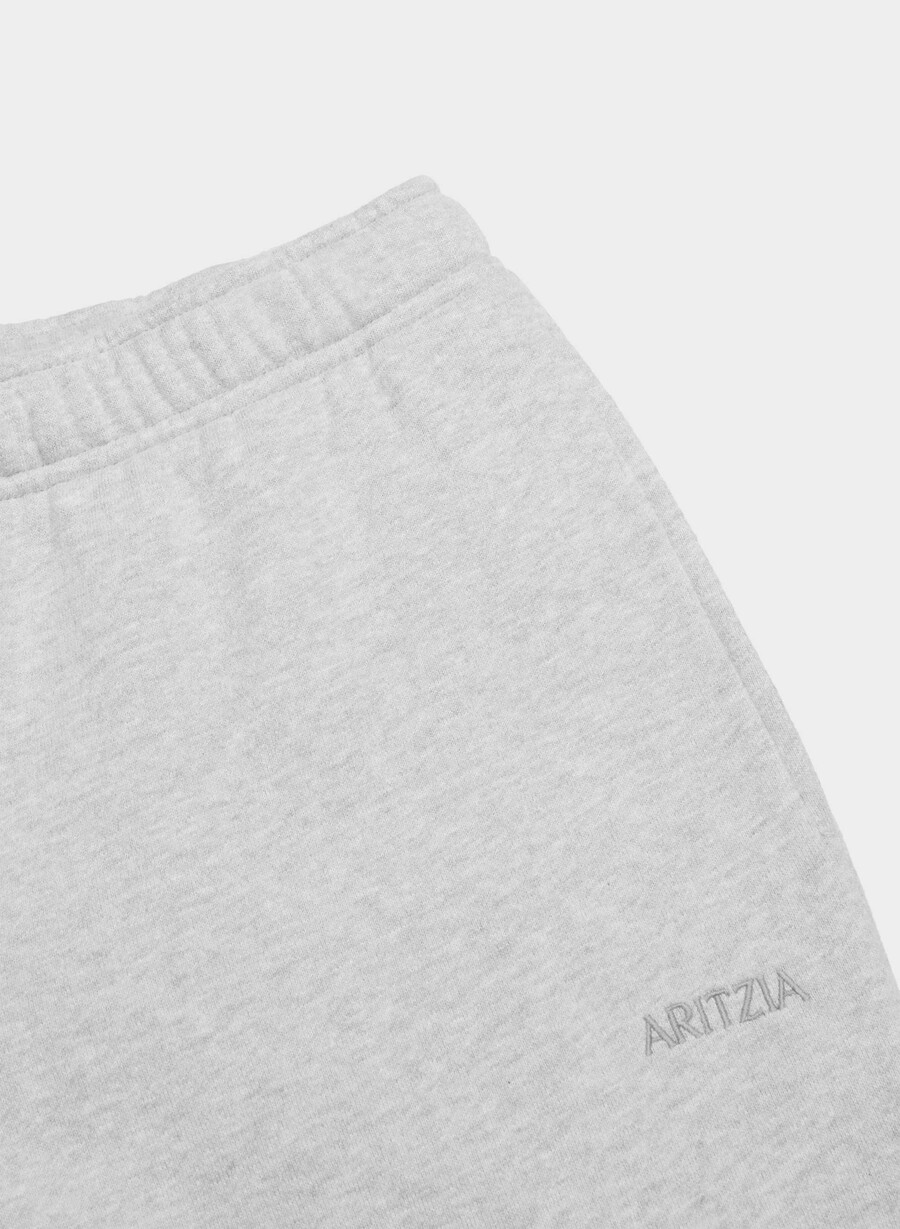 mysig sweatfleece mega straight träningsbyxa ljungkrom
