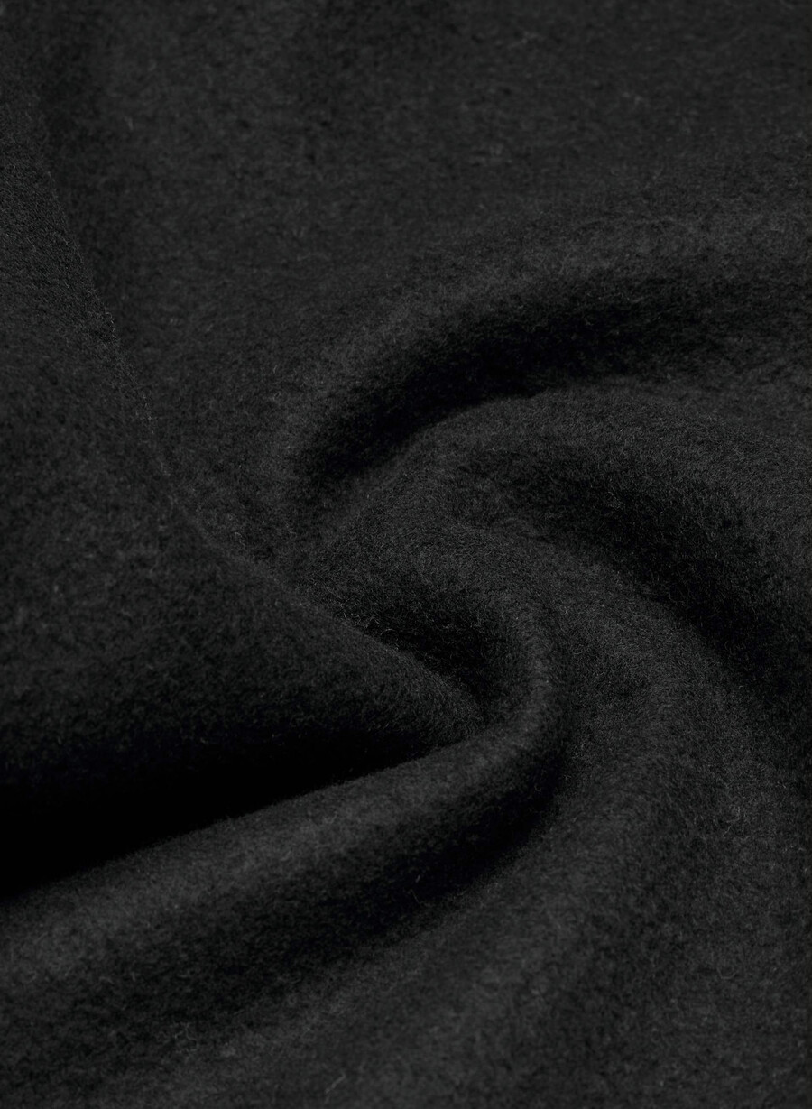 mysiga sweatfleece boyfriend wide sweatpants svart