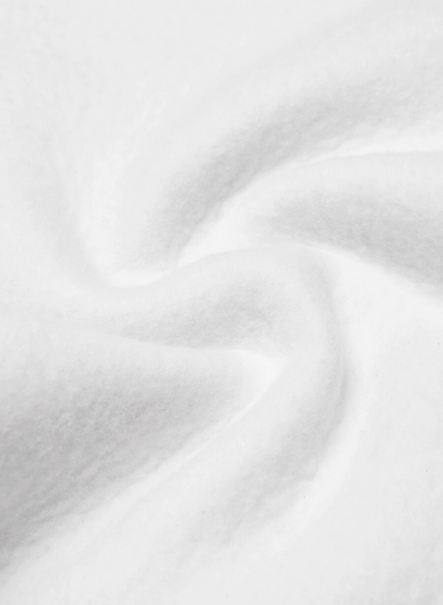 mysig fleece-byxa med pojkvänmönster och breda mjukisbyxor i heather cloud white