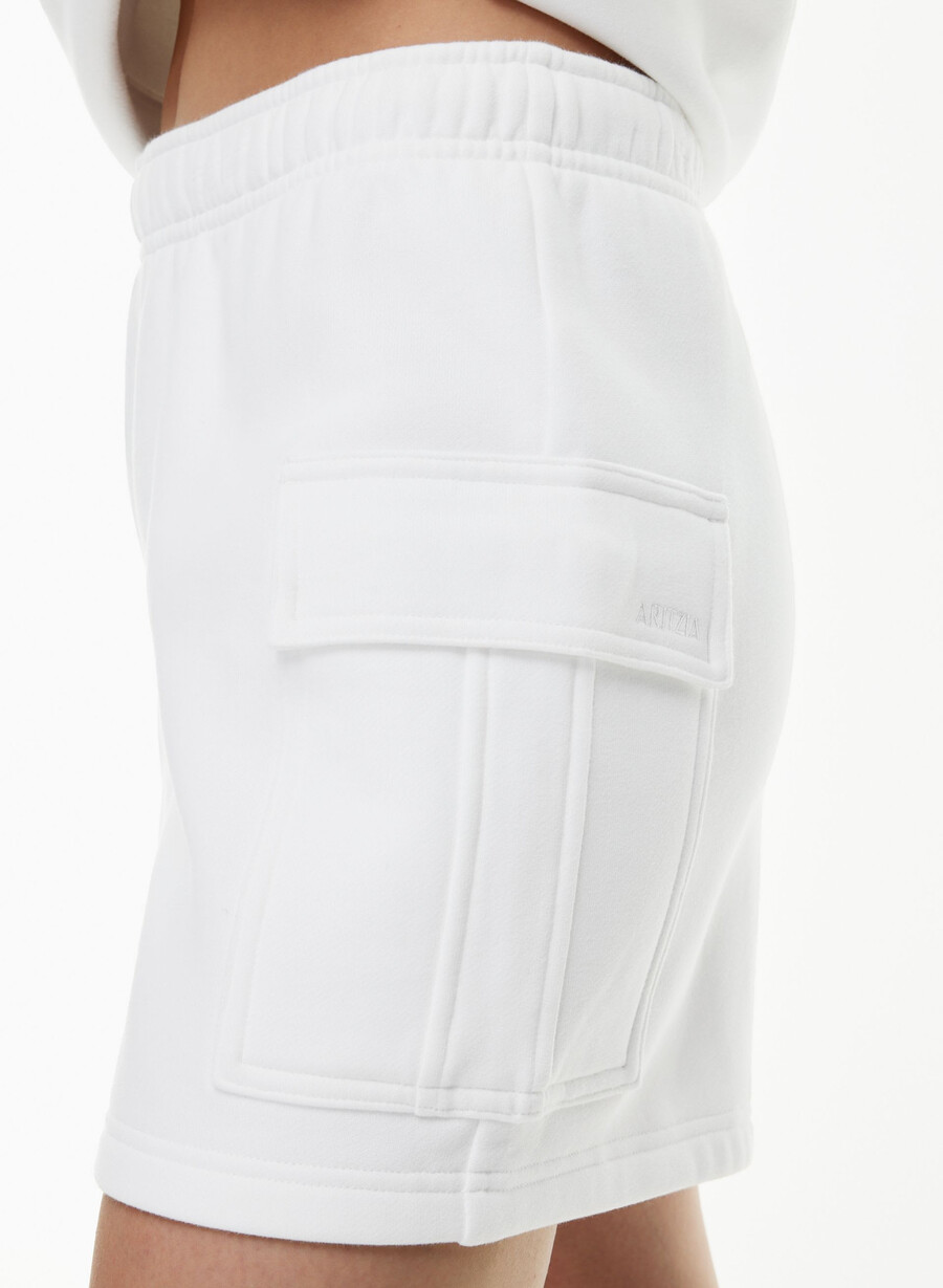 mysig fleece mega cargo mid-thigh short vita