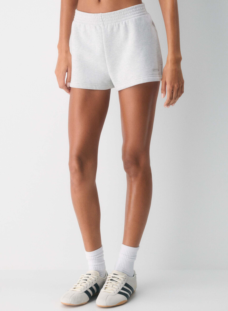 mysig fleece perfect micro shorts ljungvit