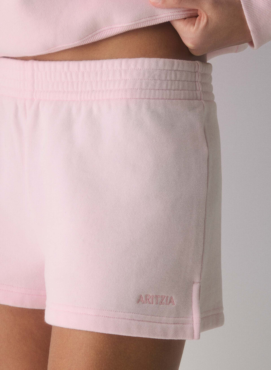 mysiga mjukisbyxor i fleece i perfekt mikrofiber i villa rosa