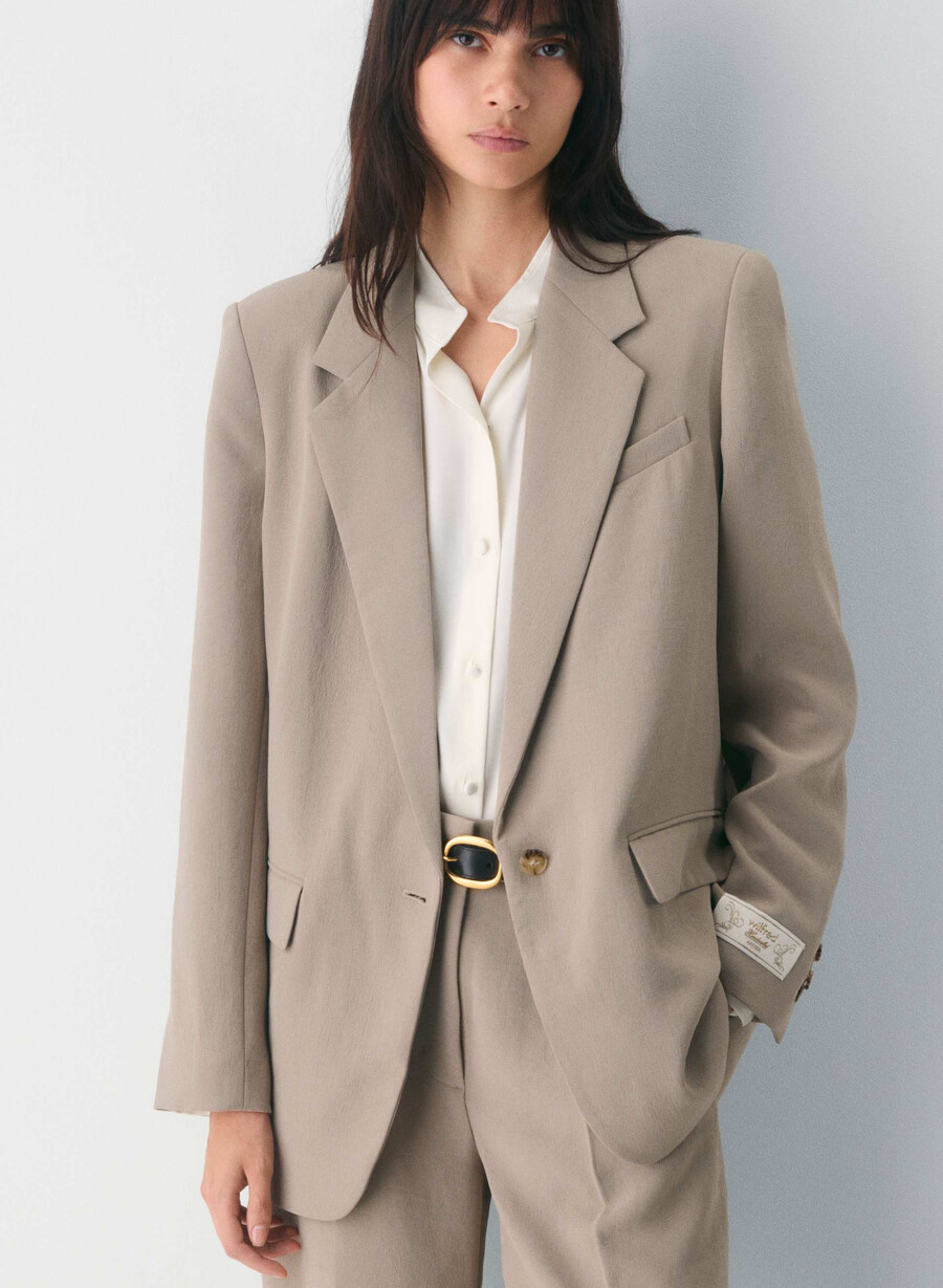 generationskavaj - crepette nomad taupe