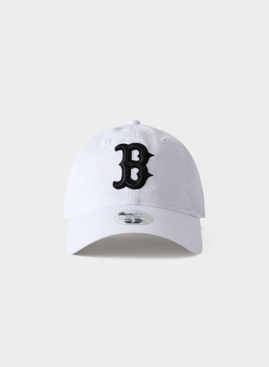 new era boston red sox 9twenty keps tvättad vitsvart