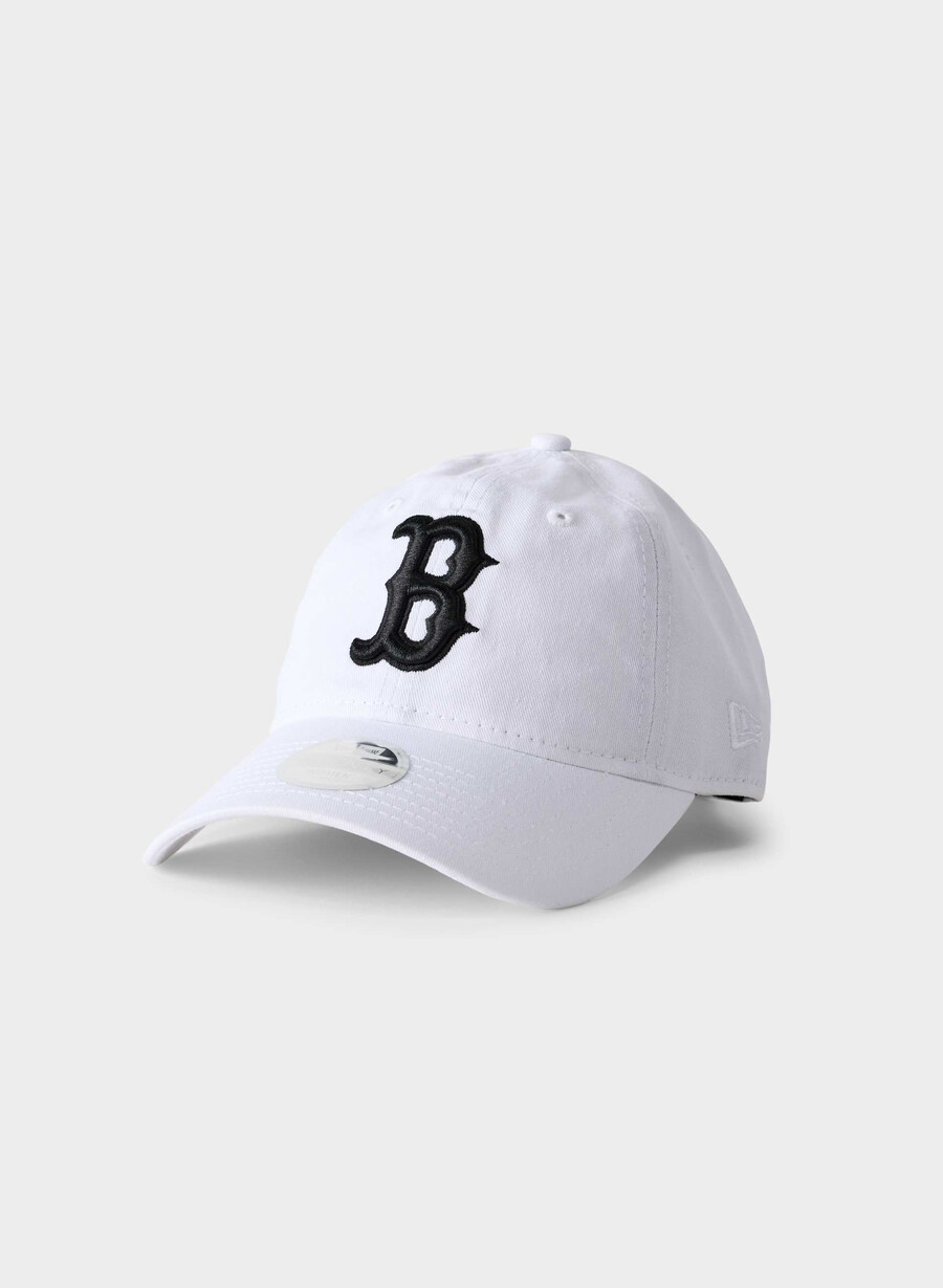 new era boston red sox 9twenty keps tvättad vitsvart