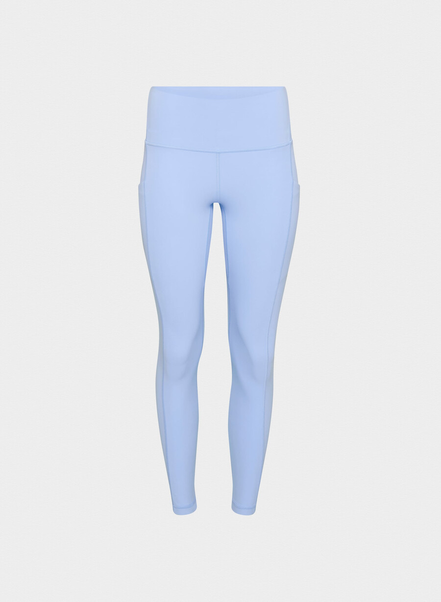 butter cheeky högmidja pocket 66 cm leggings dayflower blÅ