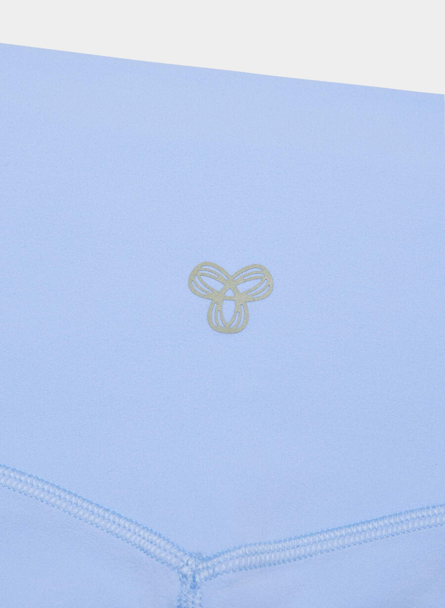 butter cheeky högmidja pocket 66 cm leggings dayflower blÅ
