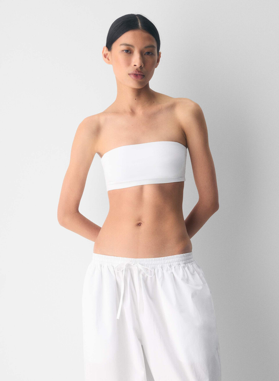 original contour sublime bandeau-topp ljusvit