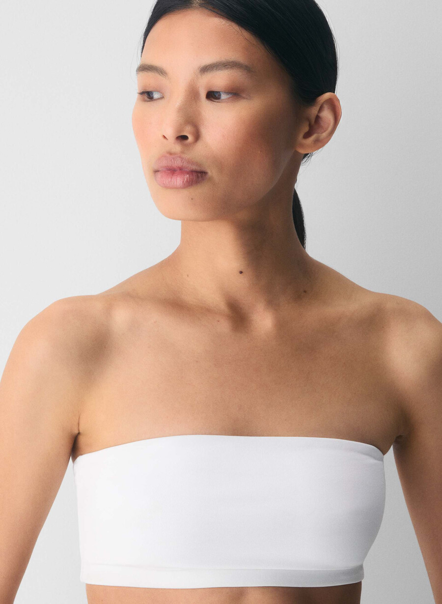 original contour sublime bandeau-topp ljusvit