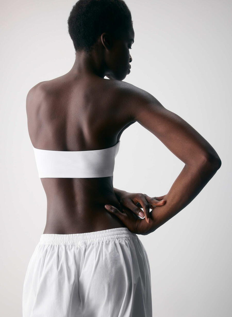 original contour sublime bandeau-topp ljusvit