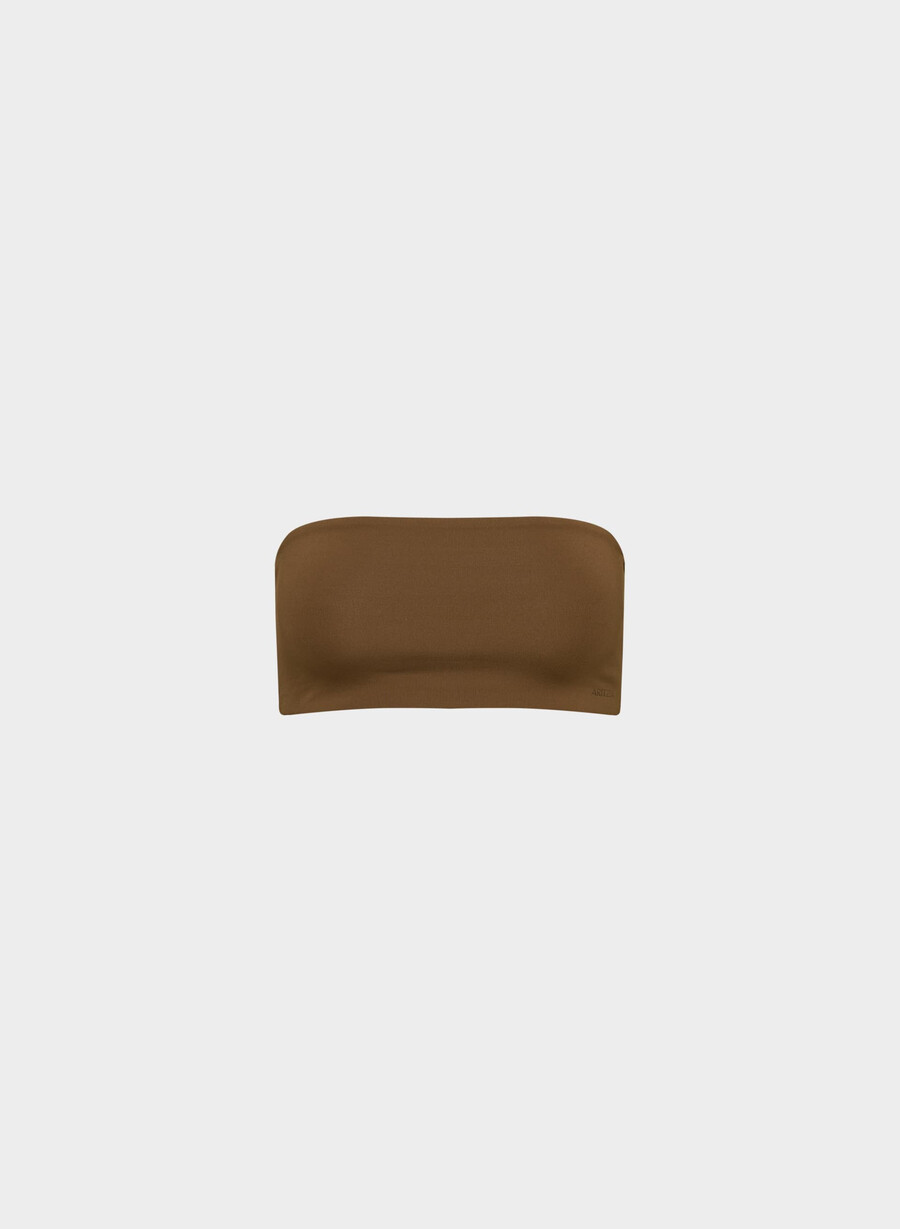 original contour sublime bandeau-topp chocoladirbrun