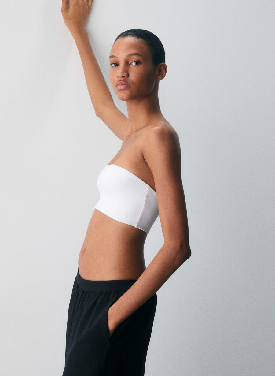 original contour sublime bandeau-topp chocoladirbrun