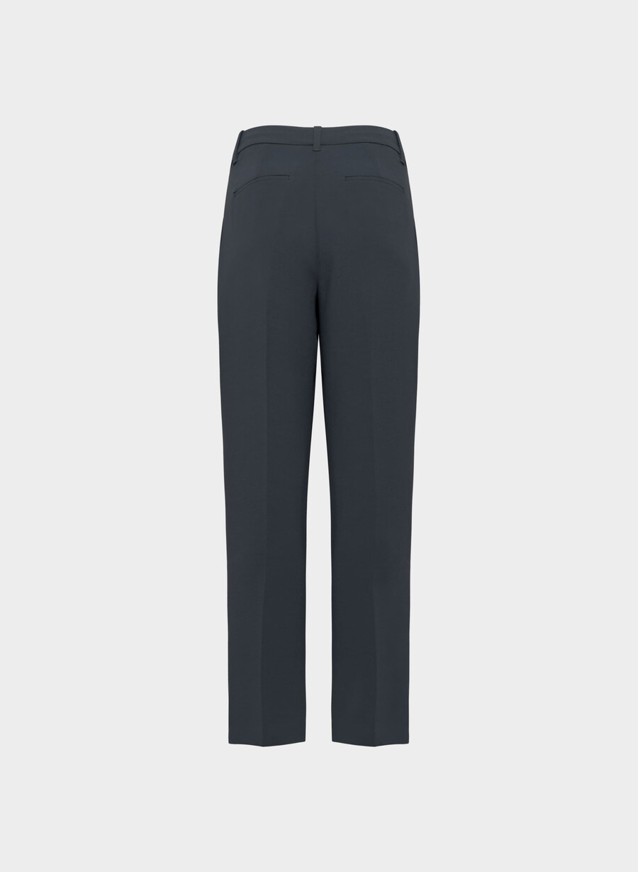 the effortless pant curve-fit - crepette dark nat navy