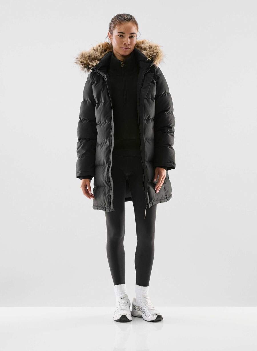 powder parka - coldstop svart