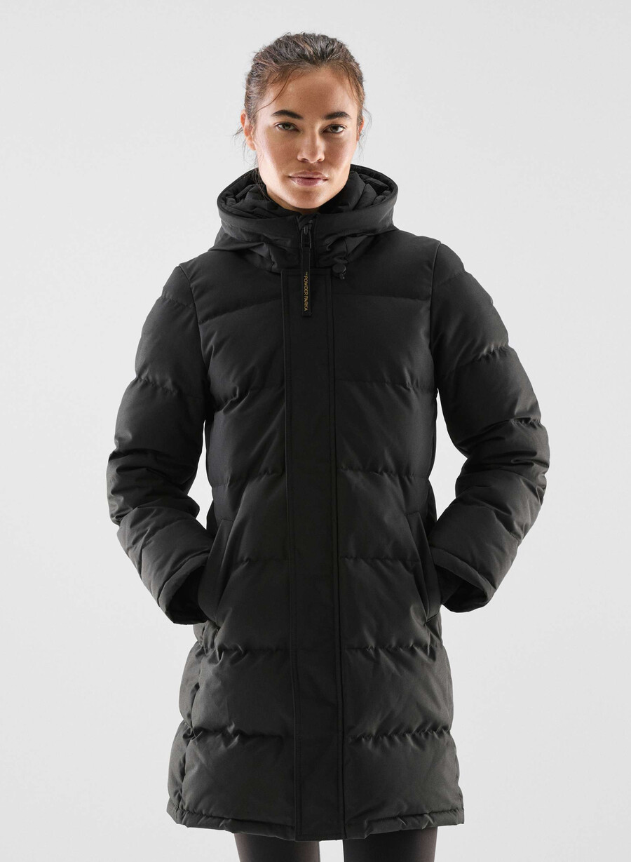 powder parka - coldstop svart