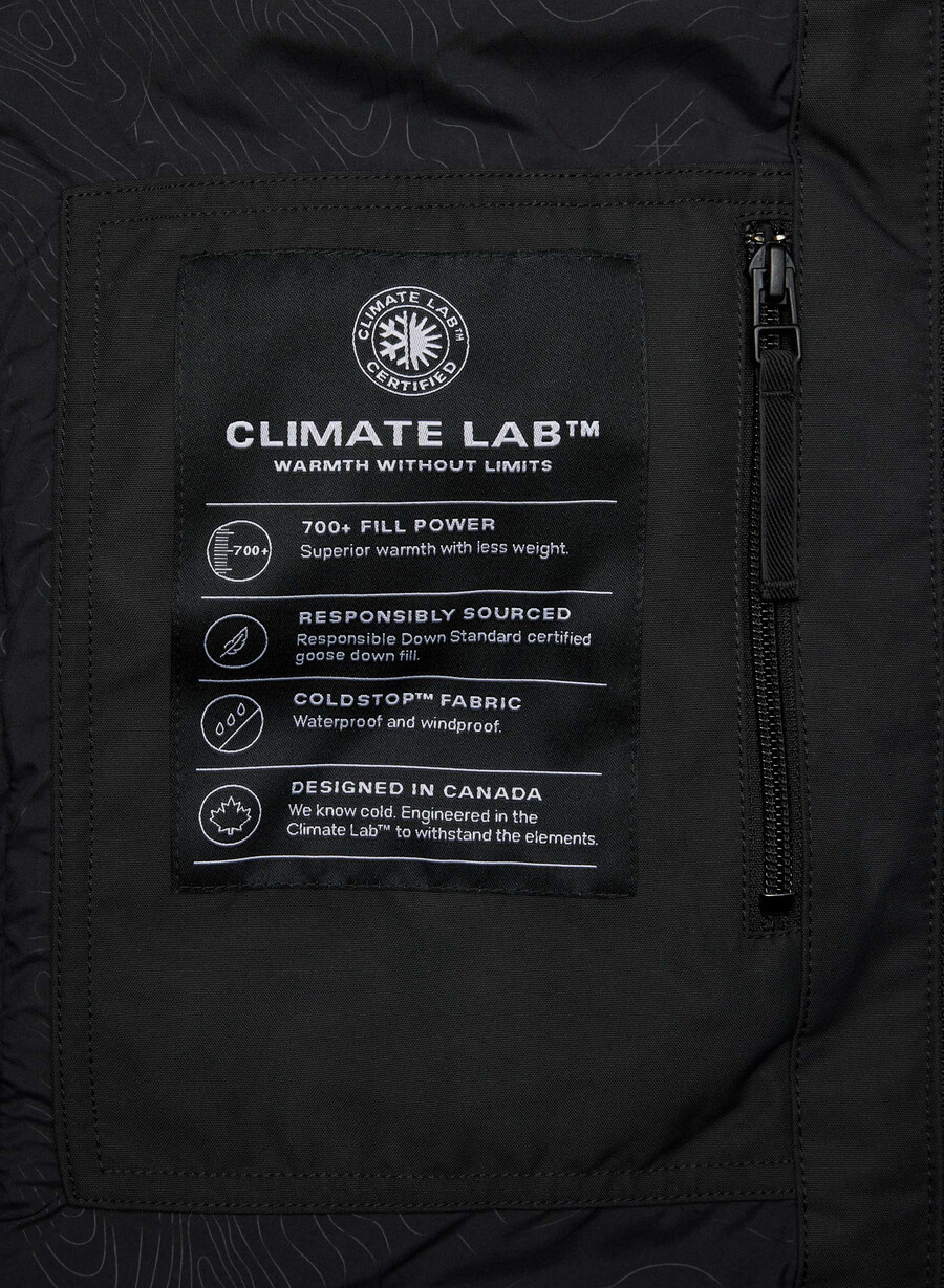 powder parka - coldstop svart