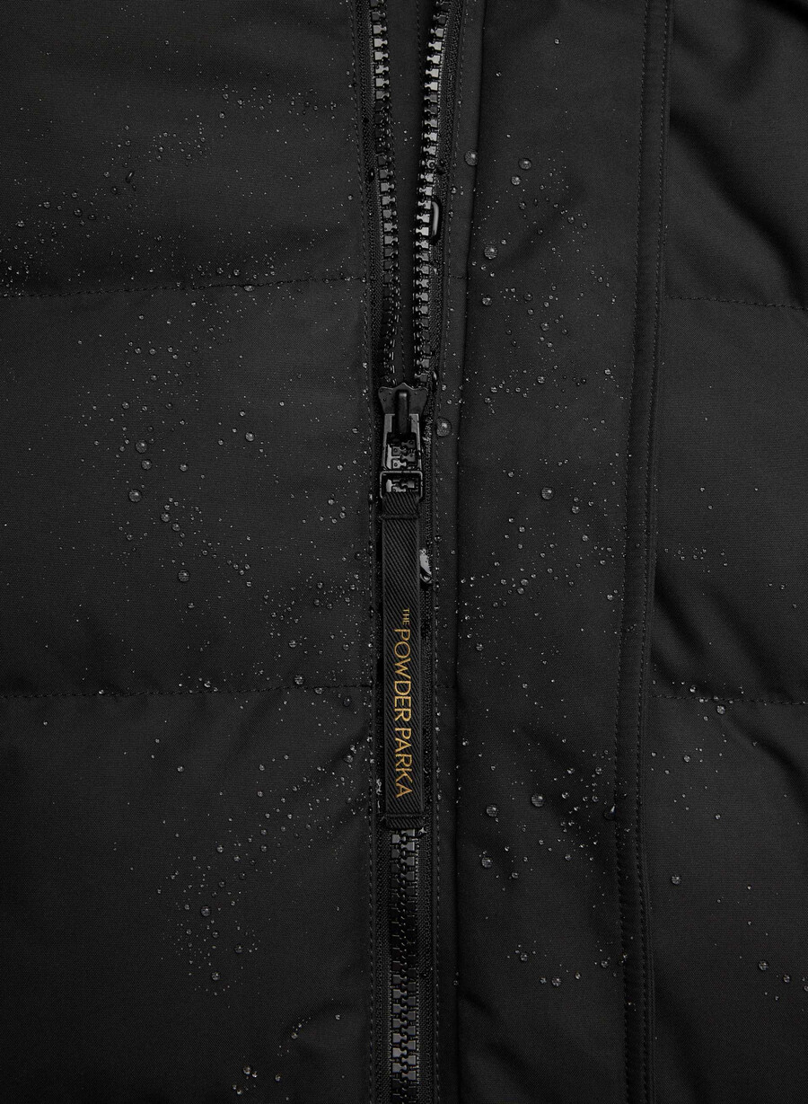 powder parka - coldstop svart