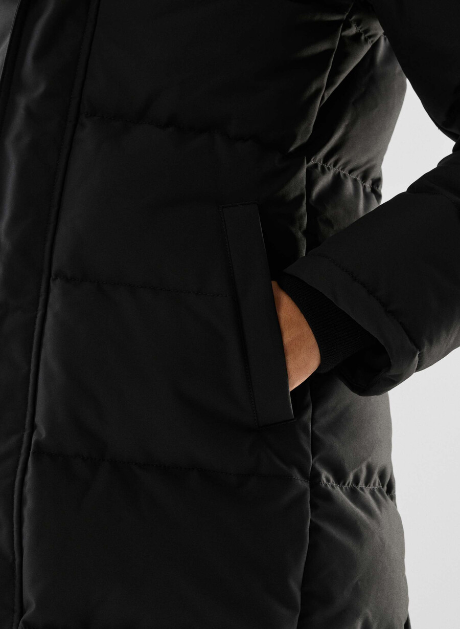 powder parka - coldstop svart