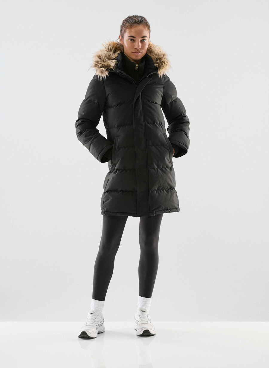 powder parka - coldstop svart