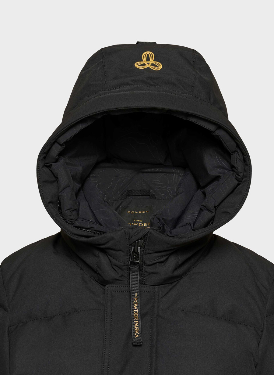 powder parka - coldstop svart