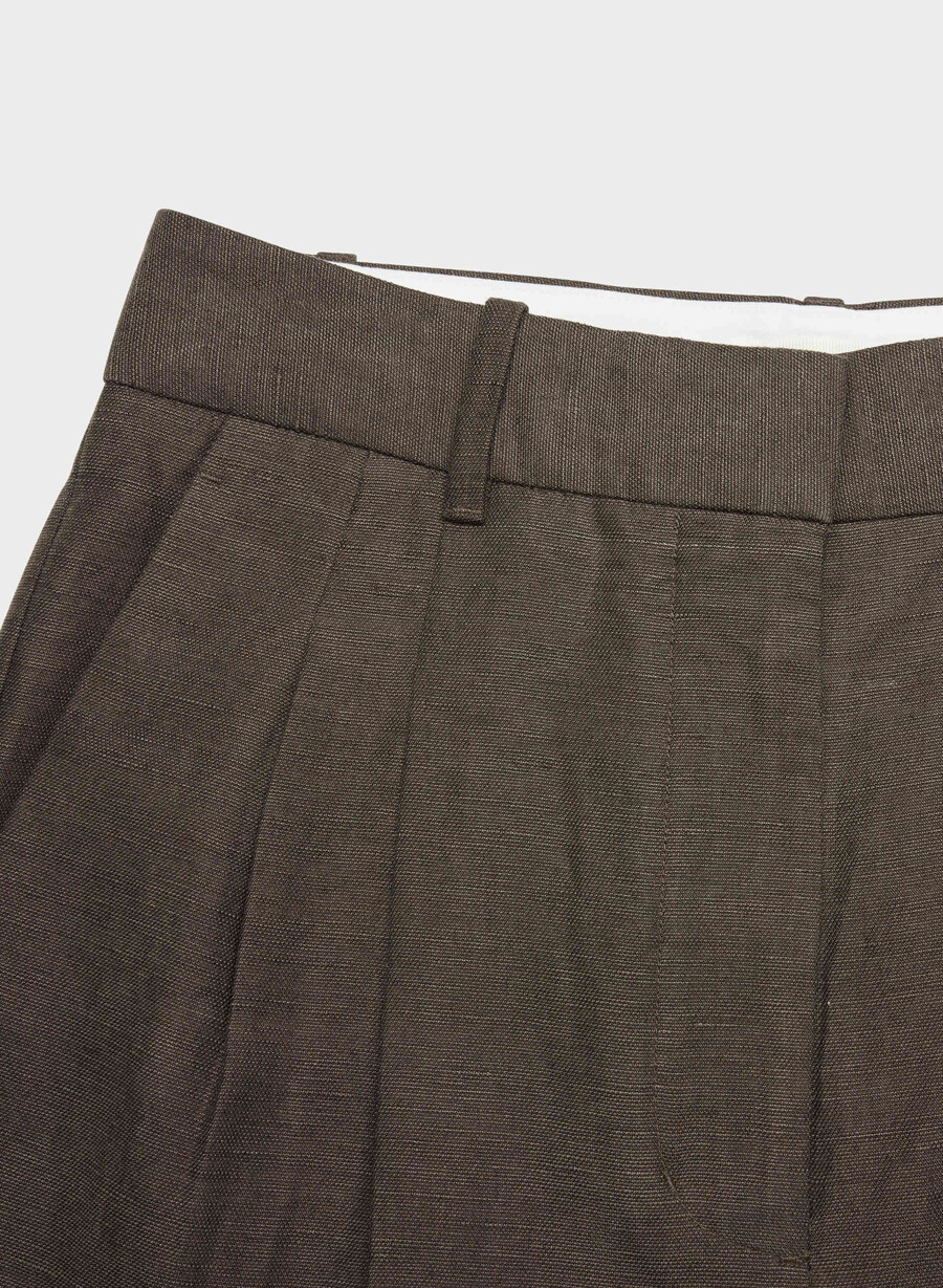 the effortless pant - cruiselinen root brown