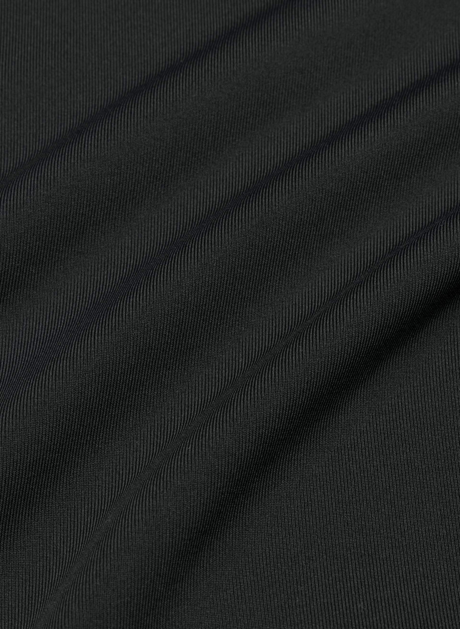 worldly poplin klänning ljus bjÖrksvart
