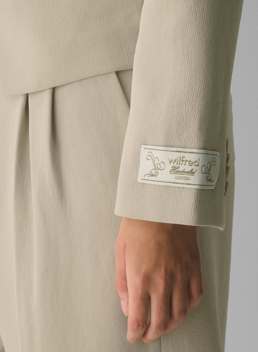 etikettkavaj - crepette marcona beige