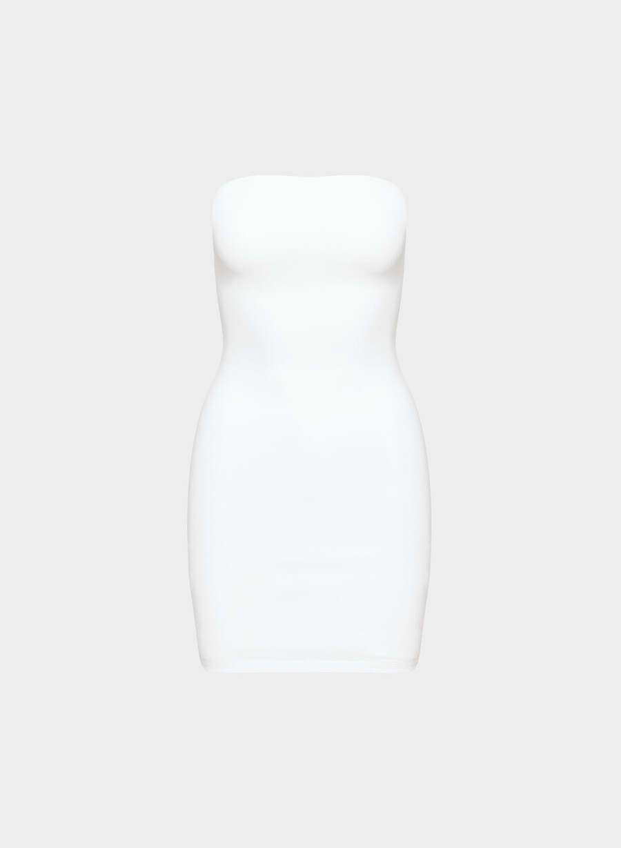 original contour enrapture mini tubklänning ljusvit