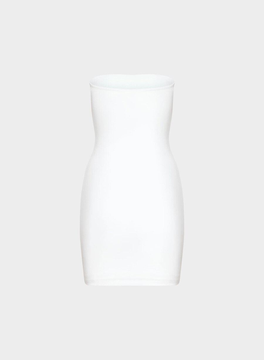 original contour enrapture mini tubklänning ljusvit