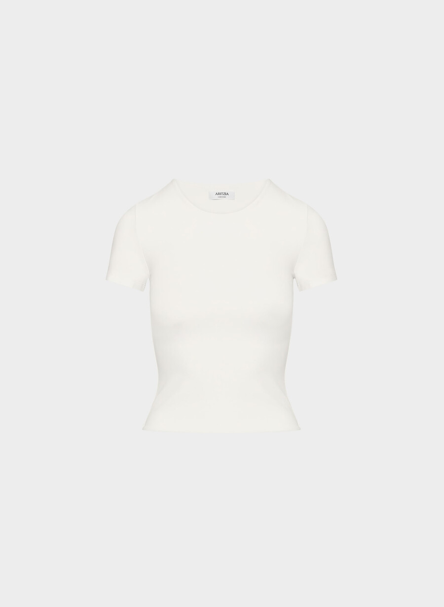 original contour crew t-shirt ljusbjÖrk