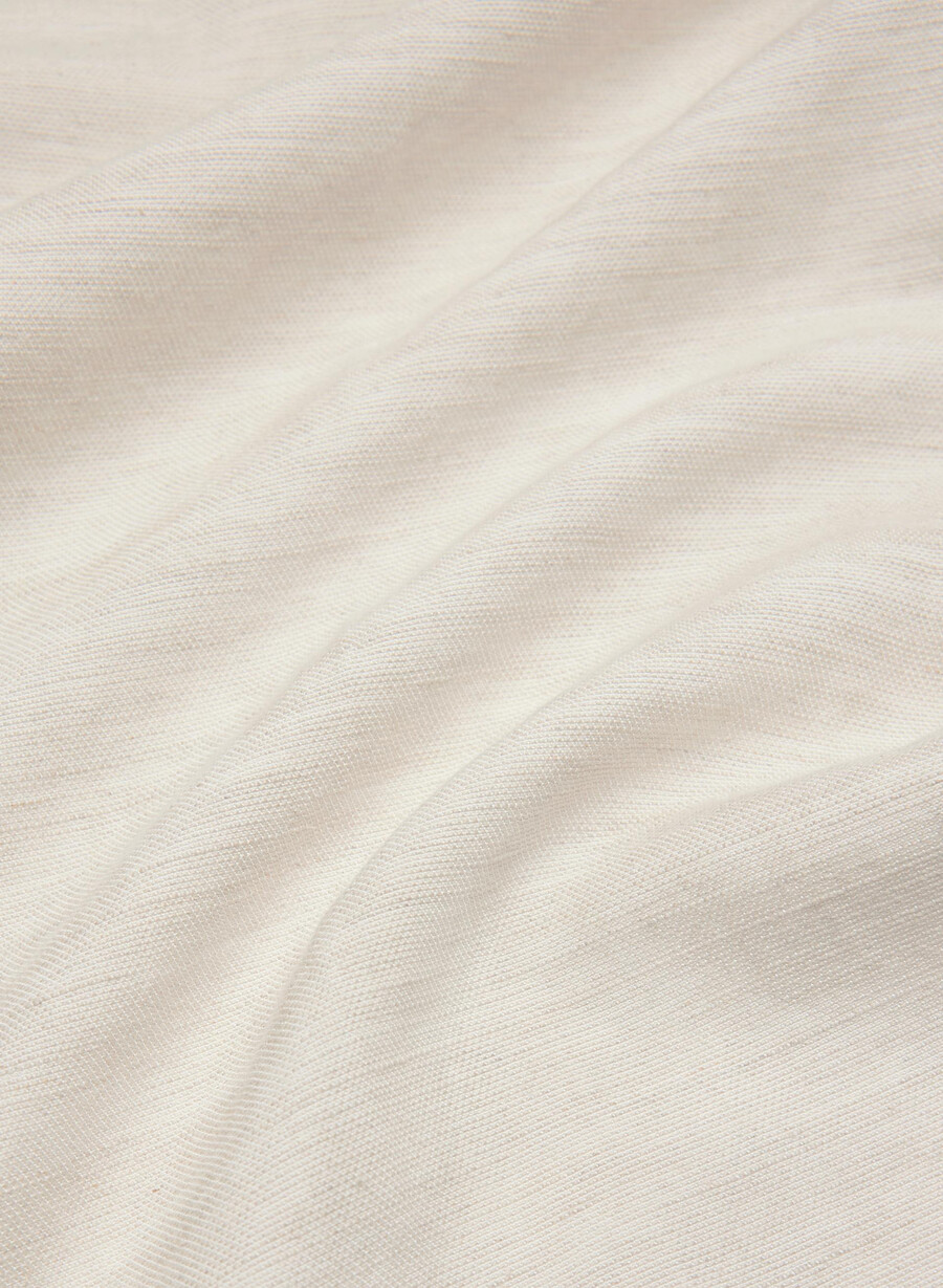 the effortless pant cropped - cruiselinen naturlig ecru